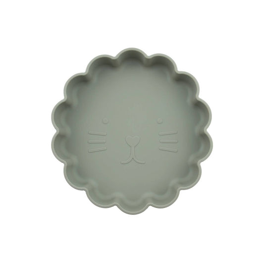 Silikonteller Katze Cathy Khaki