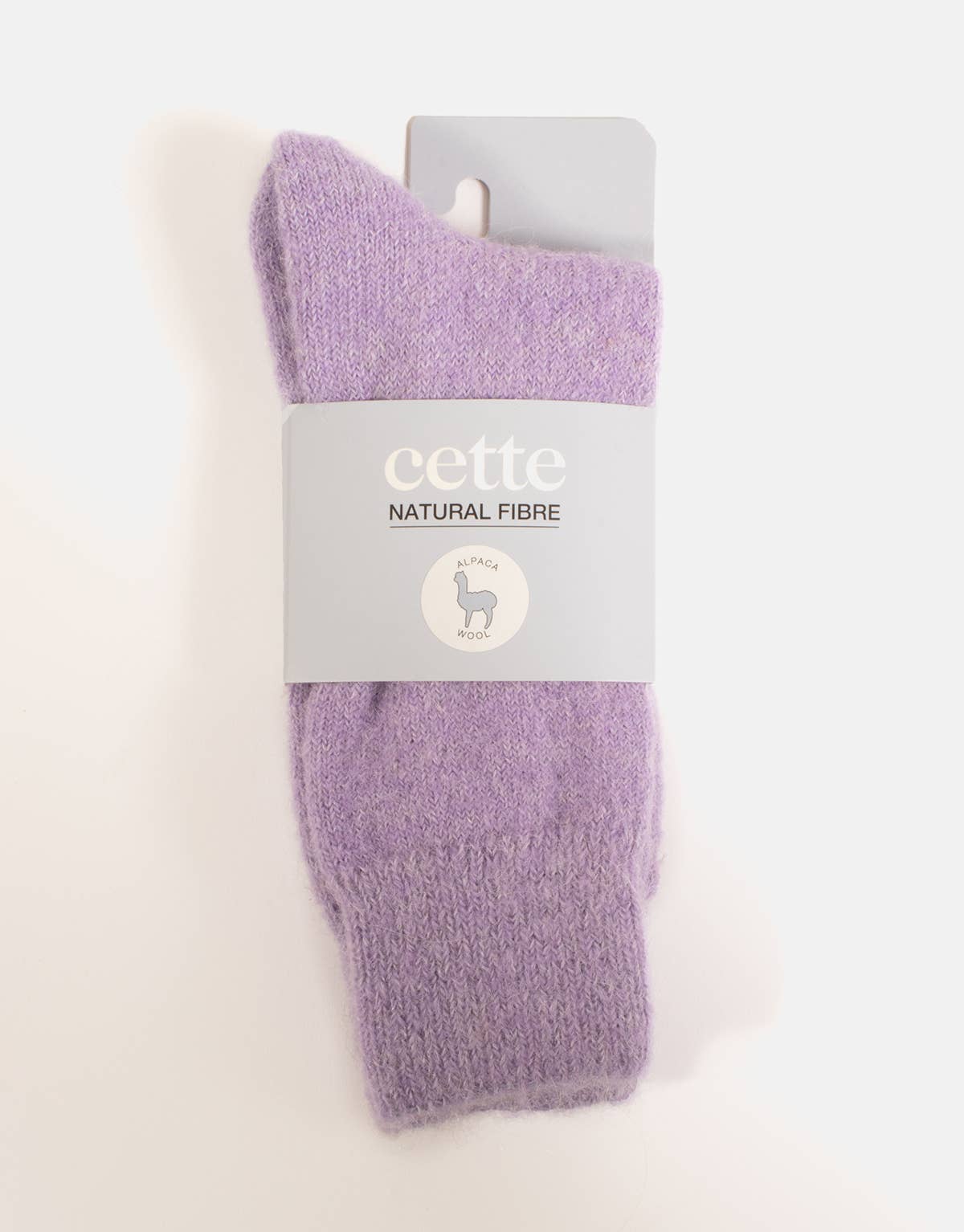 Alpakawollsocken Off-White Einheitsgröße 36-40