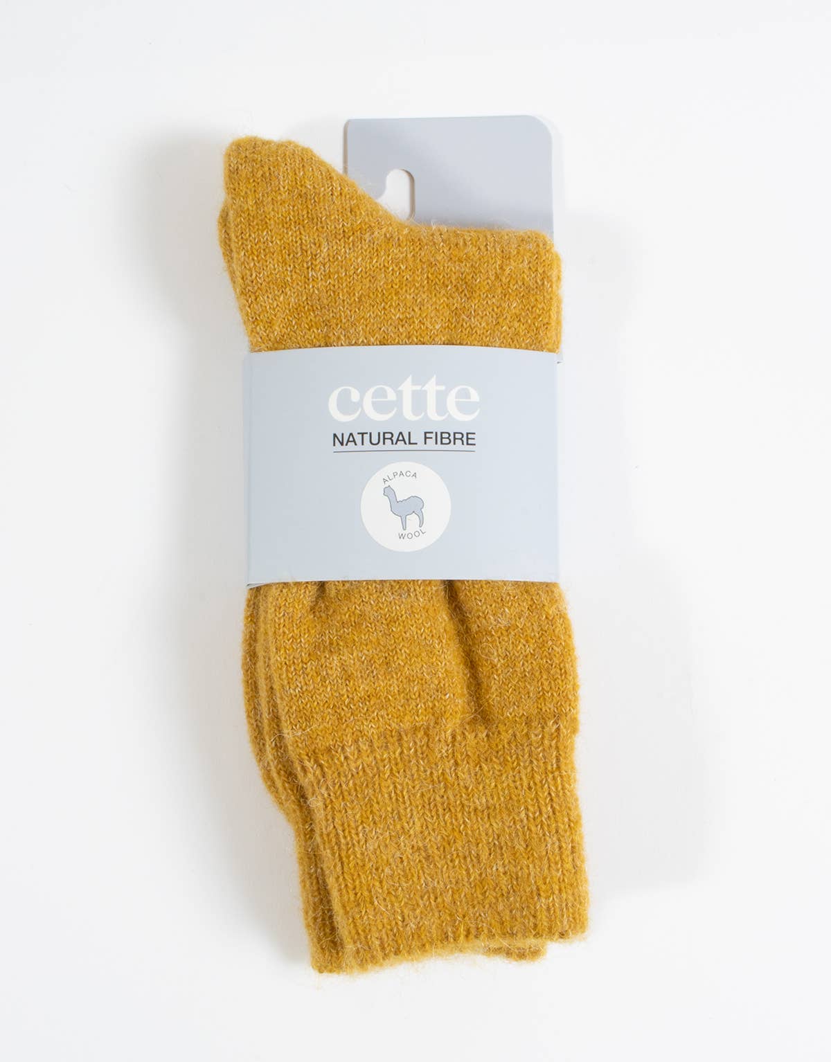 Alpakawollsocken Off-White Einheitsgröße 36-40